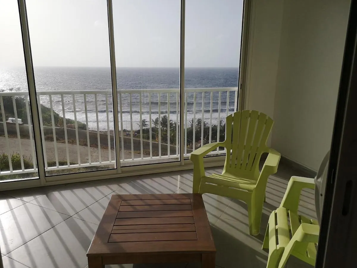 Joli Studio Climatise Avec Grande Terrasse, Tres Belle Vue Ocean, Tres Calme, Plages A Proximite, Aucun Vis-A-Vis テール・ド・オー 0*,  グアドループ
